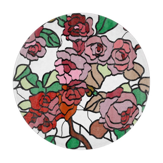 Cute Modern Bright Red Flowers (Framsidan)