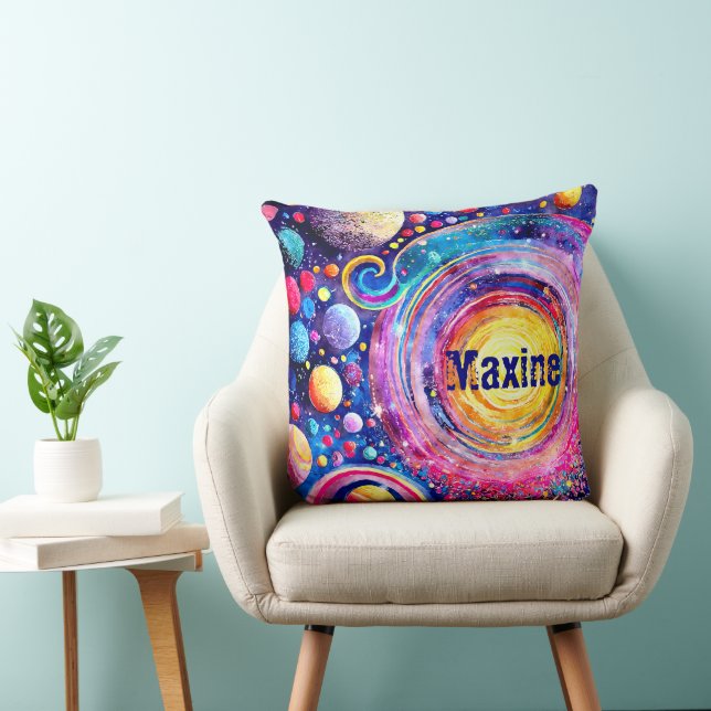 CUTE MODERN COSMIC ART KUDDE (Stol)