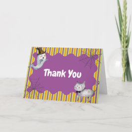 Cute Modern en liten Boo Ghost-babystövel Tack Kort