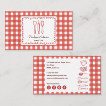 Cute Modern Farmhouse Gingham Social Icons