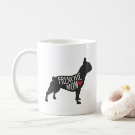 Cute modern Frenchie hund Mugg