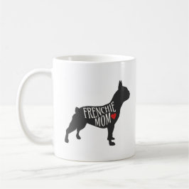 Cute modern Frenchie hund Mugg