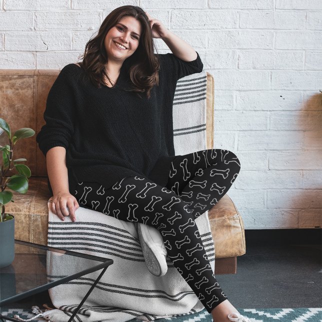 Cute Modern Hund Bone Leggings (Skapare uppladdad)