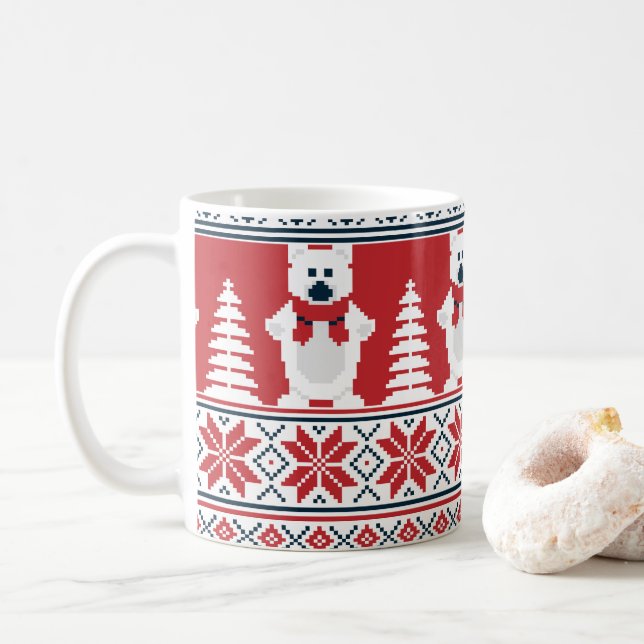 Cute & Modern julklapp Snögubbe Kaffemugg (Med munk)