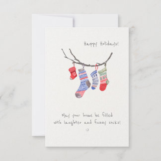 Cute Modern - minimalistiskt kort för Anpassningsb