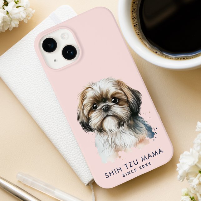Cute Modern Shih Tzu Mamma Personlig (Skapare uppladdad)