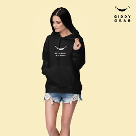 Cute Modern Typography Smile Simple Black T Shirt