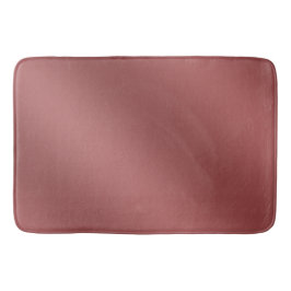 Cute Modern Watercolor-övertoning, helröd färg Badrumsmatta