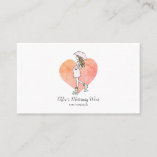 Cute Moderskap Gravid Clothing Boutique Visitkort