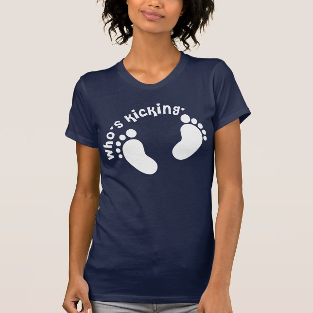 Cute Moderskap Tees T Shirt (Framsida)