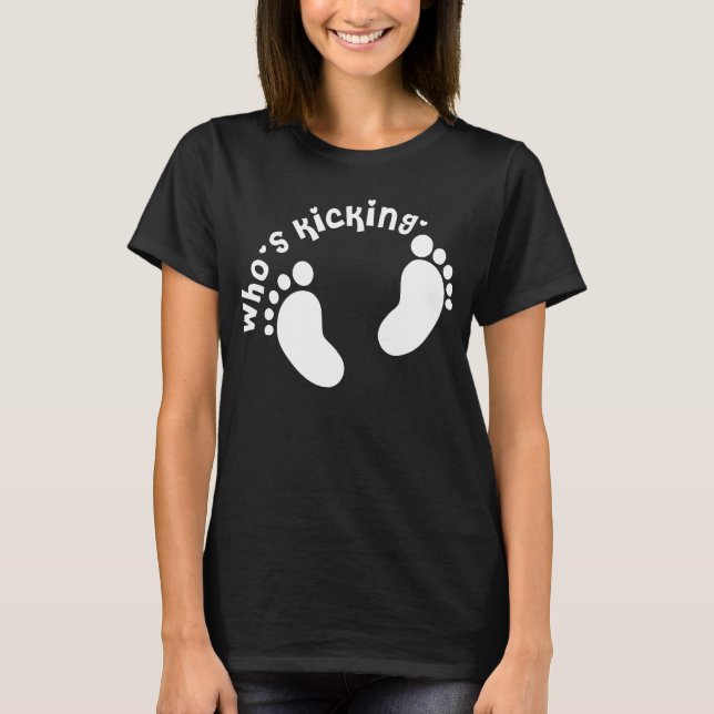 Cute Moderskap Tees Tee Shirt (Framsida)