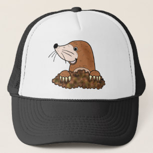 Cute molekyler lustig tecknad keps