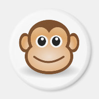 Cute Monkey Ansikte