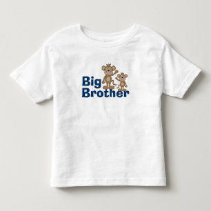 Cute Monkey Big Brother T-shirt