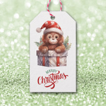 Cute Monkey Gift Paket jul