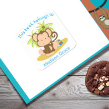 Cute Monkey i Bok-Tillhör att boka