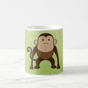 Cute Monkey Kaffemugg