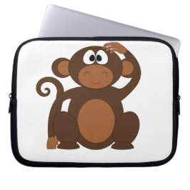 Cute Monkey Laptop Sleeve