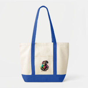 Cute Monkey Listening Music, Music Obssed Monkey Tygkasse