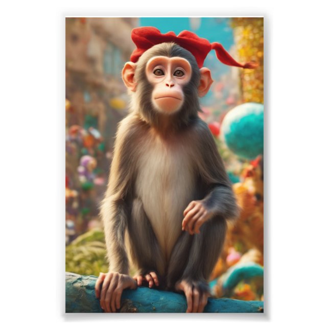 Cute Monkey Poster (Framsidan)