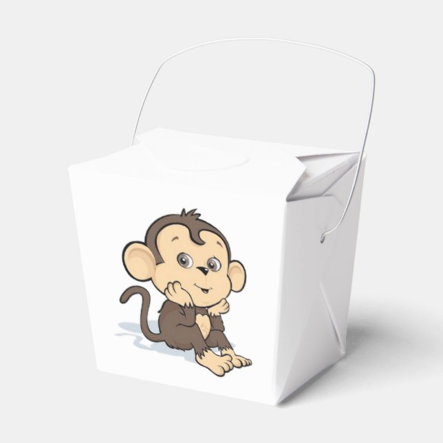 Cute Monkey Presentaskar (Framsidan Sidan)