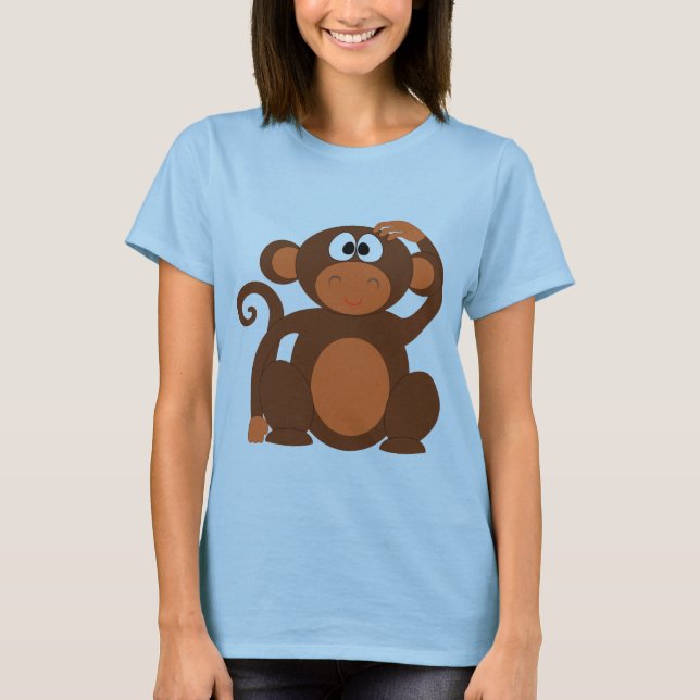 Cute Monkey Tee (Framsida)