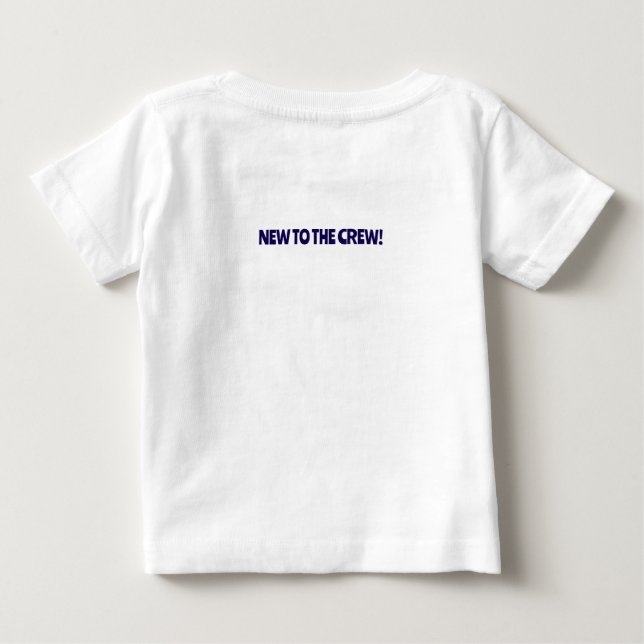 Cute Monkey Theme Boy Shower T Shirt (Baksida)