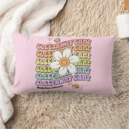 Cute Monogram Sleepaway-sommarläger Lumbarkudde