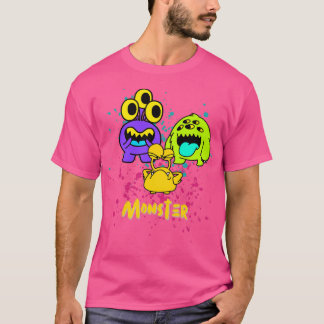 Cute Monster 3 T Shirt