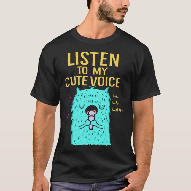 Cute monster 3 t shirt (Framsida)