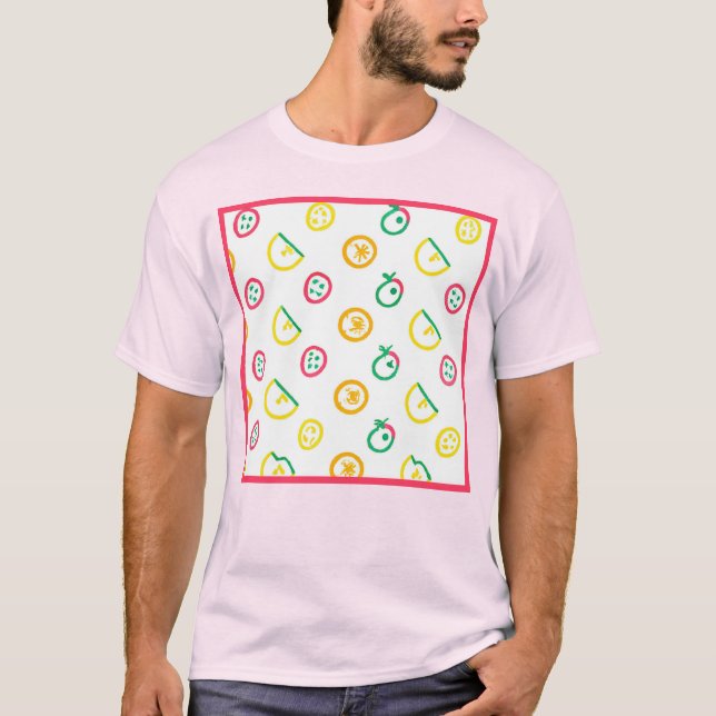 Cute Mönster Artwork. Köp nu T Shirt (Framsida)