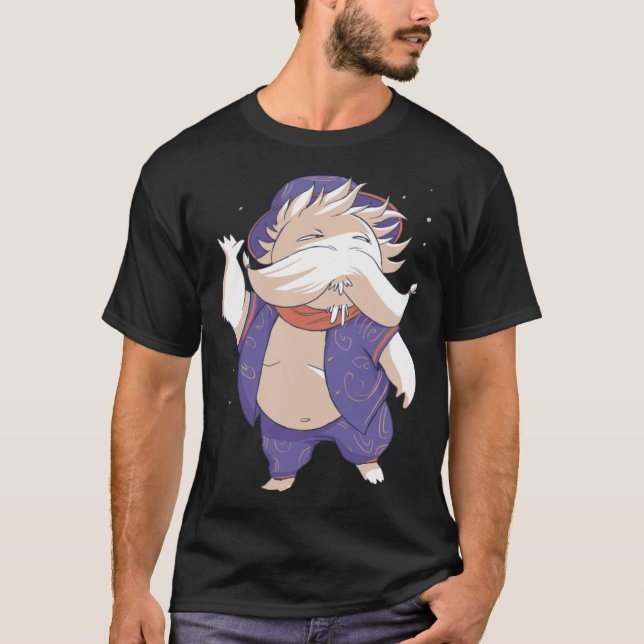 Cute Monster Asian T Shirt (Framsida)