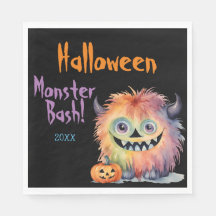 Cute Monster Bash Halloween fest