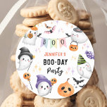 Cute Monster Kids Costume Halloween Birthday Girl Runt Klistermärke<br><div class="desc">Sprid tacksamhet och glädje med vår "Cute Monster Kids Costume Halloween Födelsedagsfest Classic Round Stickers!" Den perfekt som avslutar beröring för att uttrycka din uppskattning. Köp nu och tillför ett litet sötningsmedel till dina tacksamma favoriter!</div>