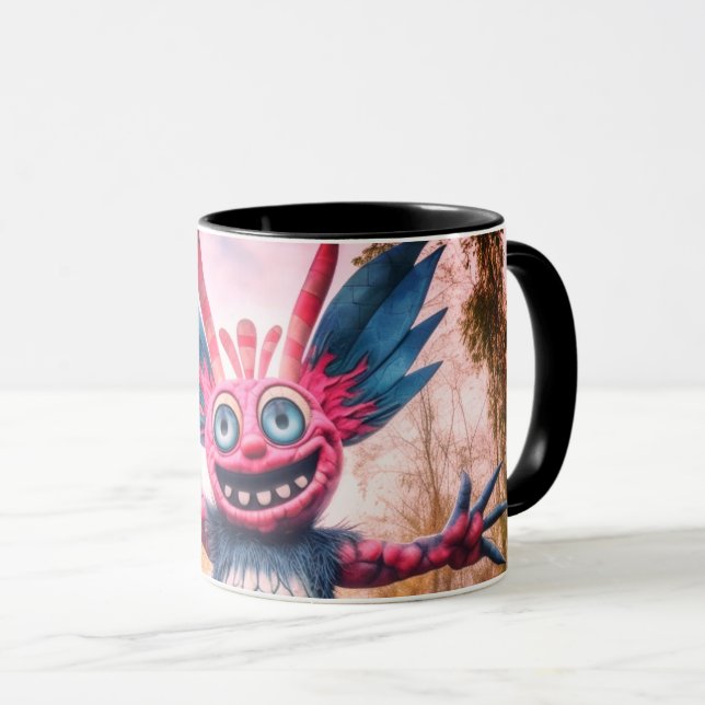 Cute Monster Mugg (Framsida höger)