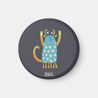 Cute Monster-Personlig Magnet