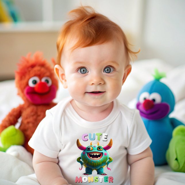 Cute Monster T Shirt (Cute Monster)