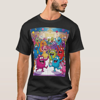 Cute Monster T-Shirt: Fira roligt med din nya T Shirt