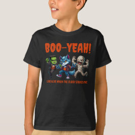 Cute Monsterrial Fright Day Halloween fest T Shirt