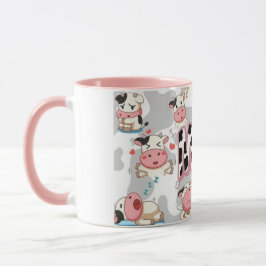Cute “Moo Cow” Cartoon Design Mugg