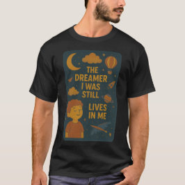 Cute Moon Child Cosmic Dream Illustration T Shirt