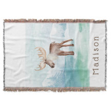 Cute Moose-Helgdag för Personlig