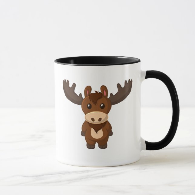 Cute Moose Mugg (Höger)