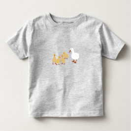 Cute Mor Anka & Baby Ducklings T Shirt