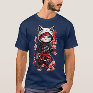 Cute Mörk Samurai Cat TShirt T Shirt