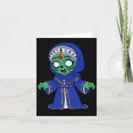 Cute Moroccan Zombie Anteckningskort