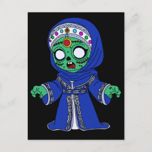 Cute Moroccan Zombie Vykort