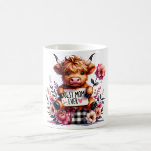 Cute Mors dag-citat/Cow Kaffemugg