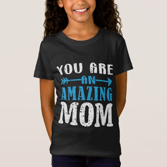 Cute Mors dag T-Shirt (Framsida)