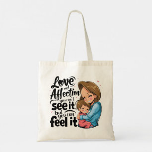 Cute Mors dag Tote Bag Tygkasse